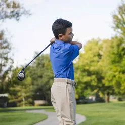 Kids KJUS Boys' Polo Self Collar S/S