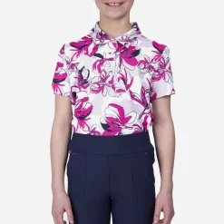Kids KJUS Girls' Printed Polo S/S