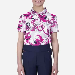 Kids KJUS Girls' Printed Polo S/S