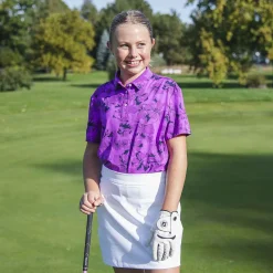 Kids KJUS Girls' Printed Polo S/S