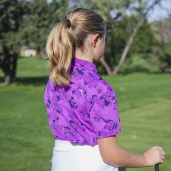 Kids KJUS Girls' Printed Polo S/S