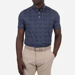 Men KJUS Men'S Lance Printed Polo S/S