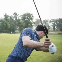 Men KJUS Men'S Lance Printed Polo S/S