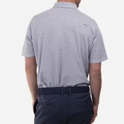 Men KJUS Men'S Lee Stripe Polo S/S