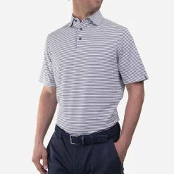 Men KJUS Men'S Lee Stripe Polo S/S