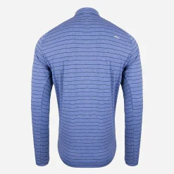 Men KJUS Men'S Soren Melange Stripe Polo L/S