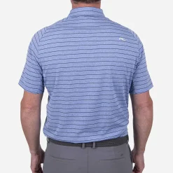 Men KJUS Men'S Soren Melange Stripe Polo S/S