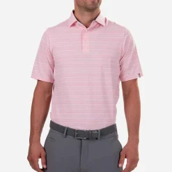 Men KJUS Men'S Soren Melange Stripe Polo S/S