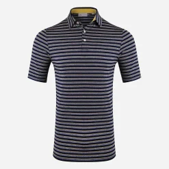 Men KJUS Men'S Soren Multi Stripe Polo S/S