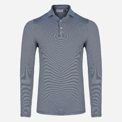 Men KJUS Men'S Soren Stripe Polo L/S
