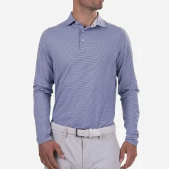 Men KJUS Men'S Soren Stripe Polo L/S
