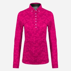 Women KJUS Women'S Dana Printed Polo L/S