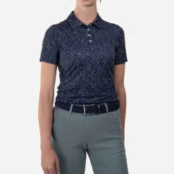 Women KJUS Women'S Enya Printed Polo S/S