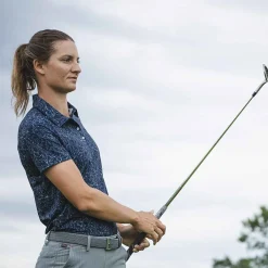 Women KJUS Women'S Enya Printed Polo S/S