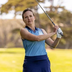 Women KJUS Women'S V-Neck Polo S/L